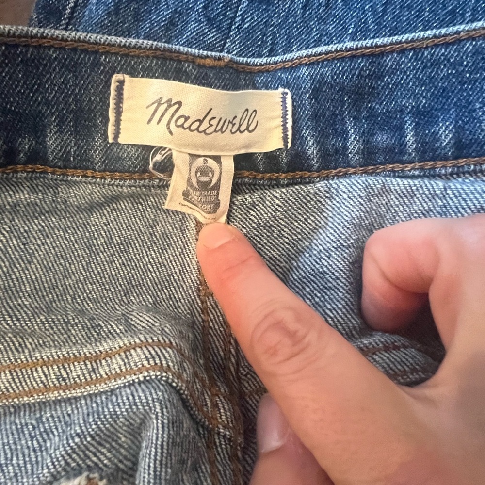 Madewell Vintage Blue Jeans